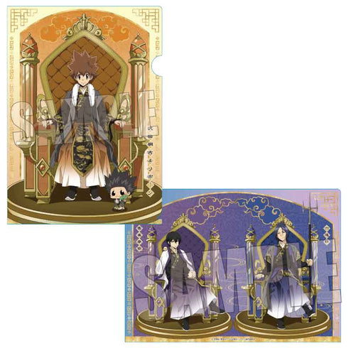 『家庭教師ヒットマンREBORN!』クリアファイル /ボンゴレファミリー 威風堂々ver.